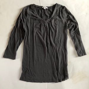 3/4 sleeve maternity tee